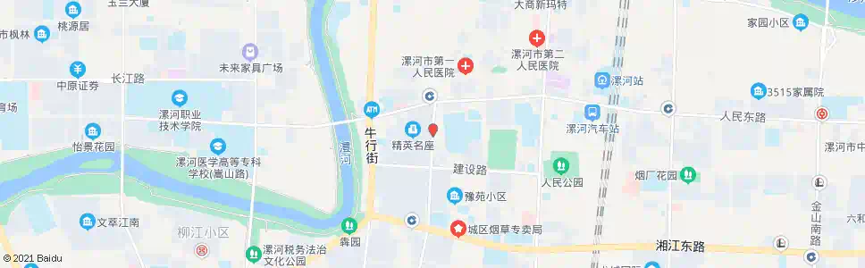 漯河人民路口_公交站地图_漯河公交_妙搜公交查询2025