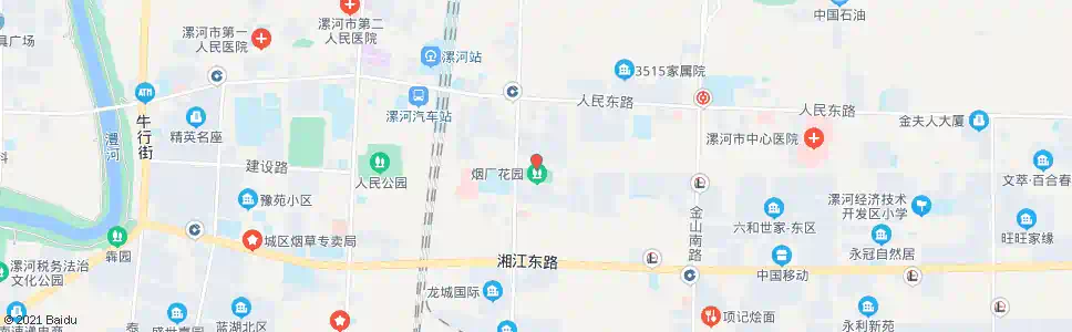 漯河烟厂花园_公交站地图_漯河公交_妙搜公交查询2025