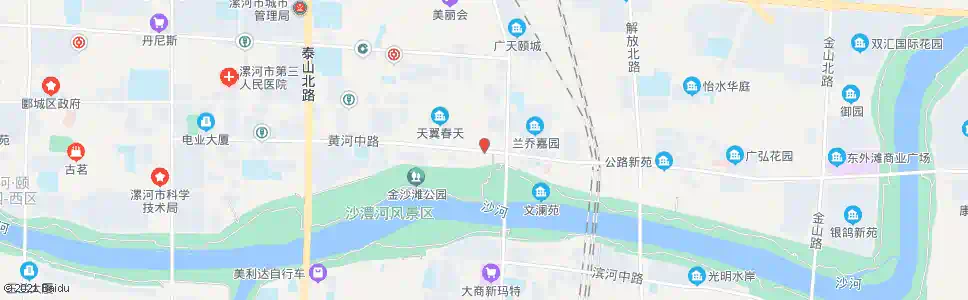 漯河老桥沙北医院_公交站地图_漯河公交_妙搜公交查询2025