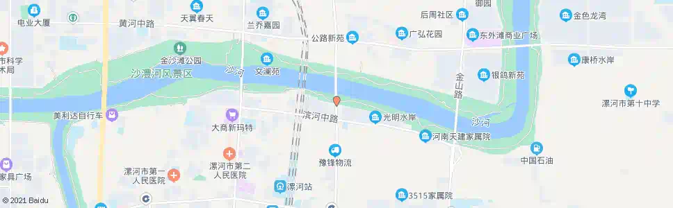 漯河解放路_公交站地图_漯河公交_妙搜公交查询2025
