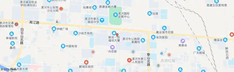 漯河舒漫小区_公交站地图_漯河公交_妙搜公交查询2025