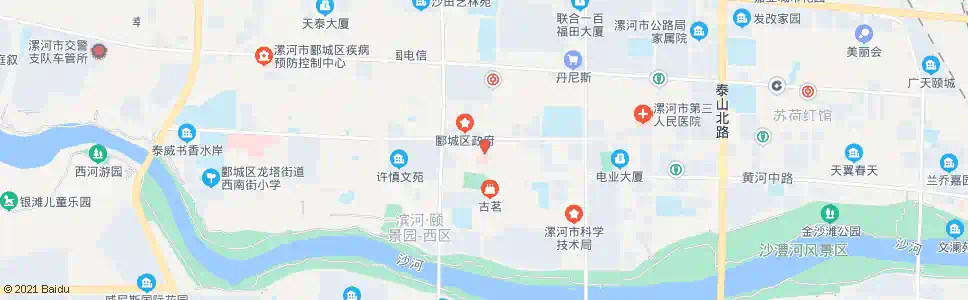 漯河郾城公辽医院_公交站地图_漯河公交_妙搜公交查询2025