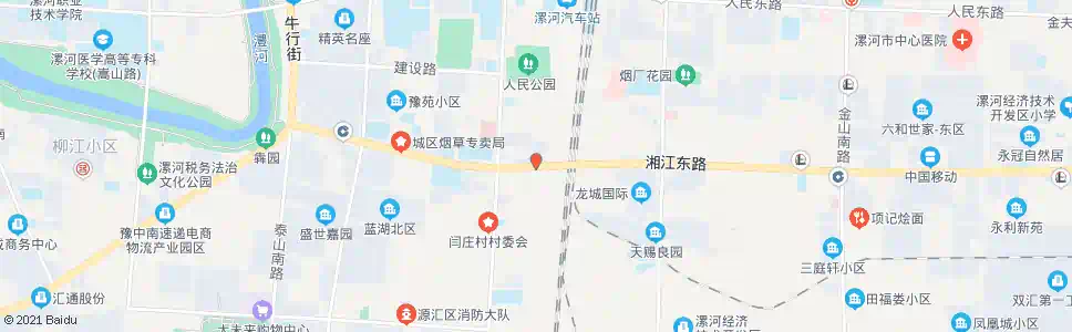 漯河团结路口_公交站地图_漯河公交_妙搜公交查询2025