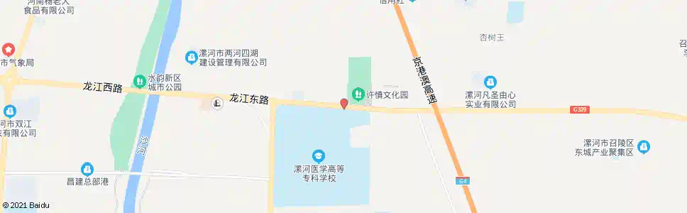 漯河许慎文化园_公交站地图_漯河公交_妙搜公交查询2025