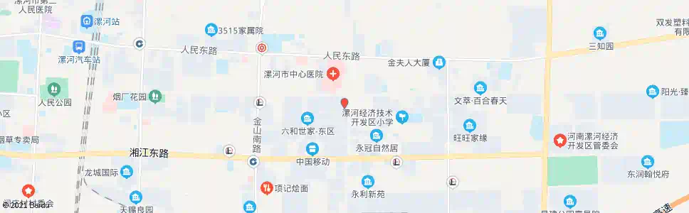 漯河东方恒星苑_公交站地图_漯河公交_妙搜公交查询2025