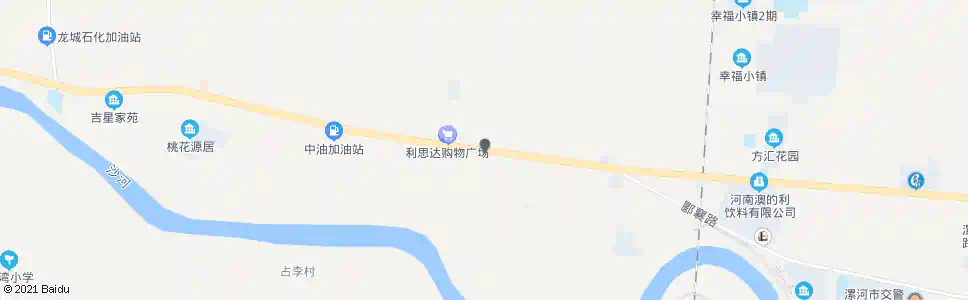 漯河小王庄_公交站地图_漯河公交_妙搜公交查询2025