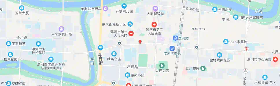 漯河国美电器_公交站地图_漯河公交_妙搜公交查询2025