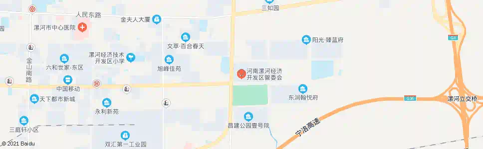 漯河管委处_公交站地图_漯河公交_妙搜公交查询2025
