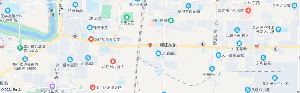 漯河自来水厂_公交站地图_漯河公交_妙搜公交查询2025