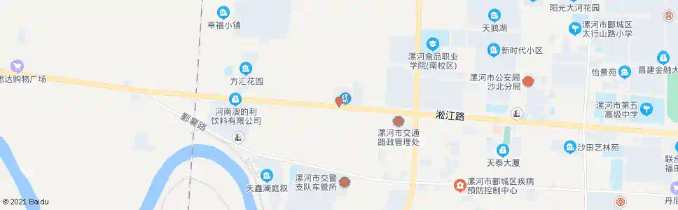 漯河新郾襄路口_公交站地图_漯河公交_妙搜公交查询2025