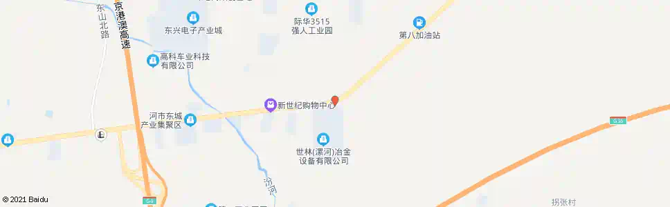 漯河李村_公交站地图_漯河公交_妙搜公交查询2025