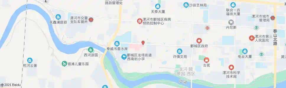 漯河第五人民医院_公交站地图_漯河公交_妙搜公交查询2025