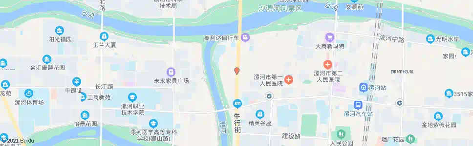 漯河民主路_公交站地图_漯河公交_妙搜公交查询2025