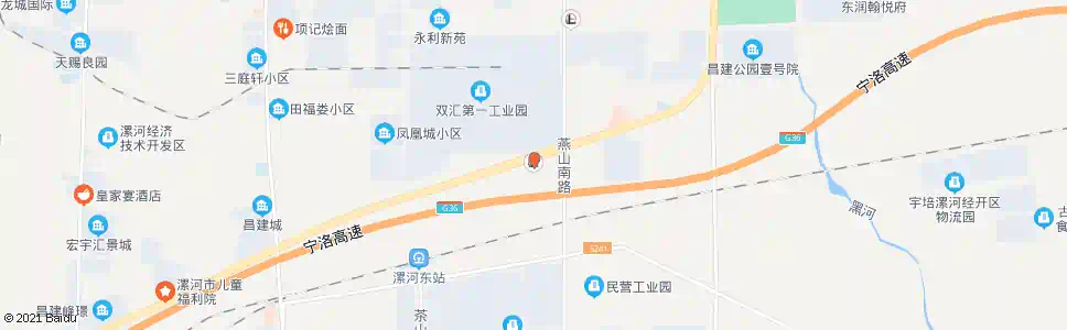 漯河加油站_公交站地图_漯河公交_妙搜公交查询2025