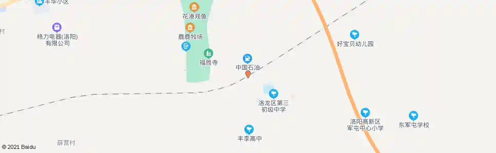 洛阳丰李_公交站地图_洛阳公交_妙搜公交查询2025