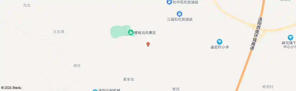洛阳樱桃沟南_公交站地图_洛阳公交_妙搜公交查询2025