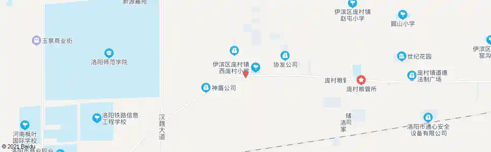 洛阳西庞村_公交站地图_洛阳公交_妙搜公交查询2025