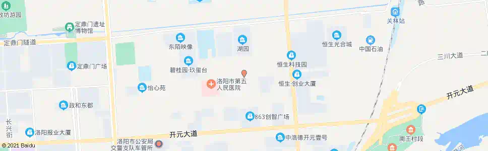 洛阳太康路长厦门街口西_公交站地图_洛阳公交_妙搜公交查询2025