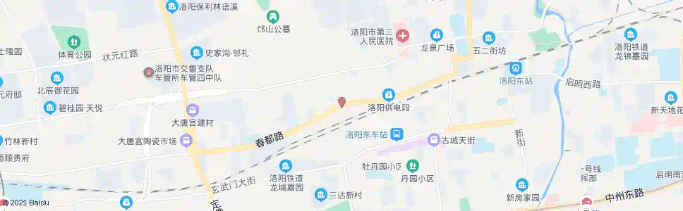 洛阳春都东路龙光街口_公交站地图_洛阳公交_妙搜公交查询2025