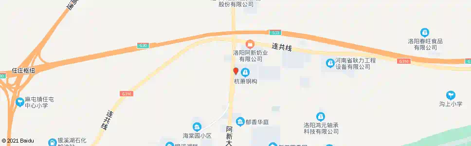 洛阳航萧钢构_公交站地图_洛阳公交_妙搜公交查询2025