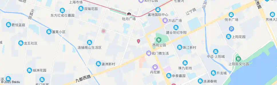 洛阳银川路联盟路口_公交站地图_洛阳公交_妙搜公交查询2025