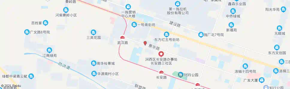 洛阳景华路郑州路口_公交站地图_洛阳公交_妙搜公交查询2025