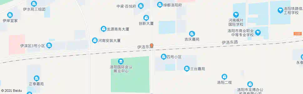 洛阳高铁大道开拓大道口东_公交站地图_洛阳公交_妙搜公交查询2025