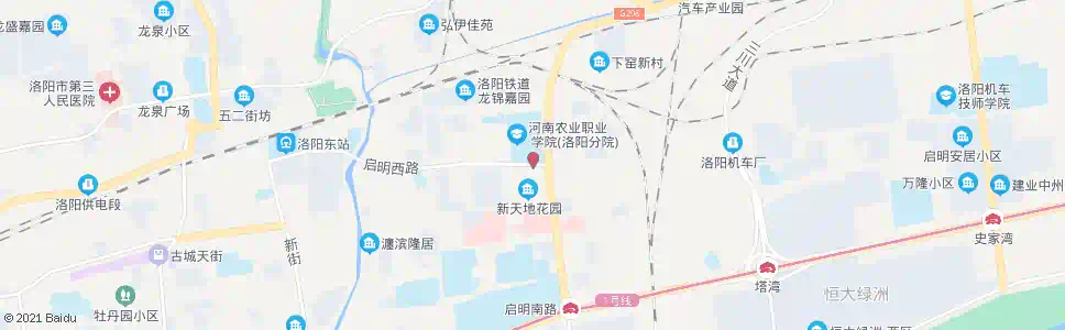 洛阳西出口花坛_公交站地图_洛阳公交_妙搜公交查询2025