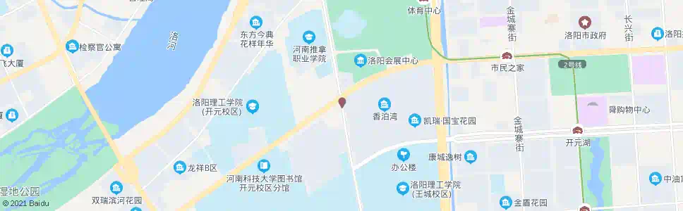 洛阳学府街开元大道口_公交站地图_洛阳公交_妙搜公交查询2025