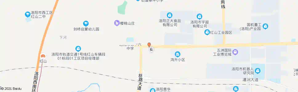 洛阳三一零国道樱桃路口_公交站地图_洛阳公交_妙搜公交查询2025