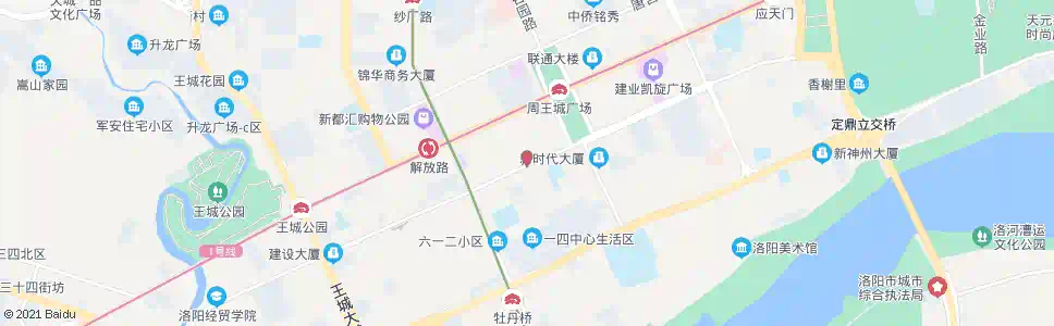 洛阳凯旋东路八一路口_公交站地图_洛阳公交_妙搜公交查询2025