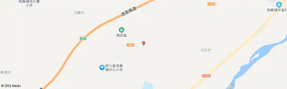 洛阳鸣皋村_公交站地图_洛阳公交_妙搜公交查询2025