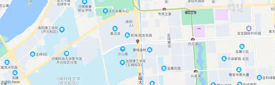 洛阳王城大道牡丹大道口南_公交站地图_洛阳公交_妙搜公交查询2025