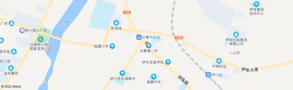 洛阳水寨_公交站地图_洛阳公交_妙搜公交查询2025