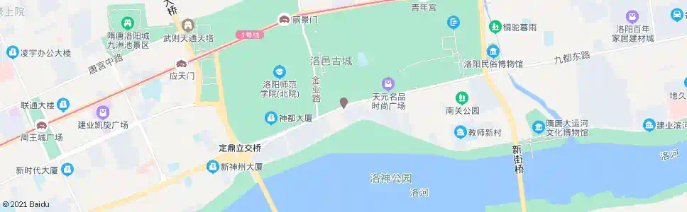 洛阳九都东路饮马街口_公交站地图_洛阳公交_妙搜公交查询2025