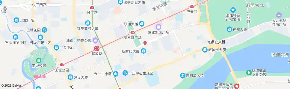 洛阳凯旋东路人民东路口_公交站地图_洛阳公交_妙搜公交查询2025