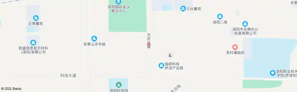 洛阳开拓大道提庄村_公交站地图_洛阳公交_妙搜公交查询2025