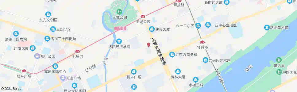 洛阳行署路王城大道口_公交站地图_洛阳公交_妙搜公交查询2025