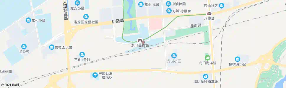 洛阳龙门大道健康路口_公交站地图_洛阳公交_妙搜公交查询2025