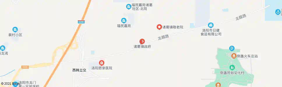 洛阳诸葛镇_公交站地图_洛阳公交_妙搜公交查询2025