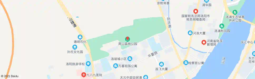 洛阳周山森林公园_公交站地图_洛阳公交_妙搜公交查询2025