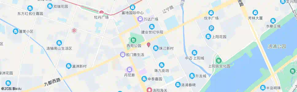 洛阳丽新路九都西路口_公交站地图_洛阳公交_妙搜公交查询2025