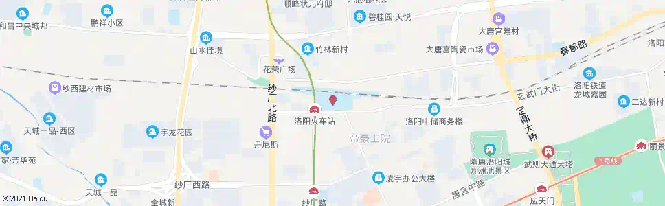 洛阳李圪垯_公交站地图_洛阳公交_妙搜公交查询2025