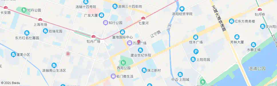 洛阳辽宁路珠江路口西_公交站地图_洛阳公交_妙搜公交查询2025
