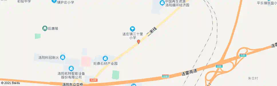 洛阳三十里铺_公交站地图_洛阳公交_妙搜公交查询2025