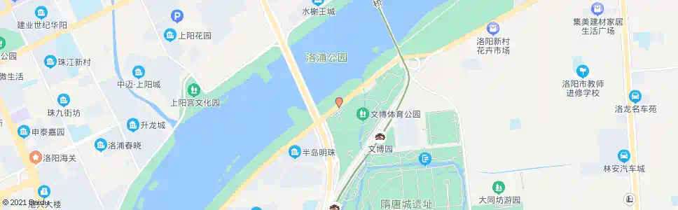 洛阳纱厂北路王城大道口东_公交站地图_洛阳公交_妙搜公交查询2025