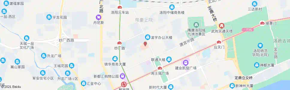洛阳二院(招呼站)_公交站地图_洛阳公交_妙搜公交查询2025