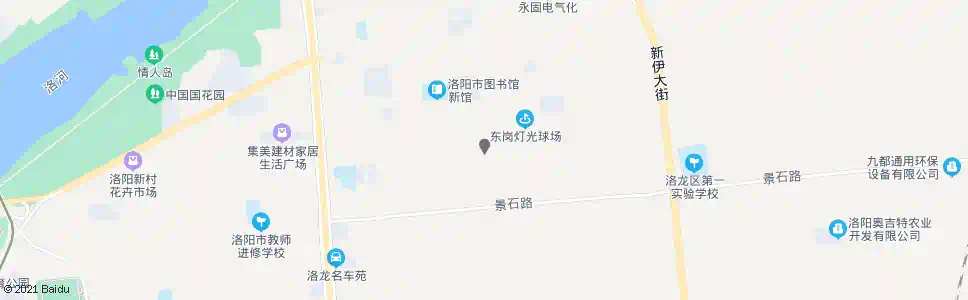 洛阳东岗_公交站地图_洛阳公交_妙搜公交查询2025