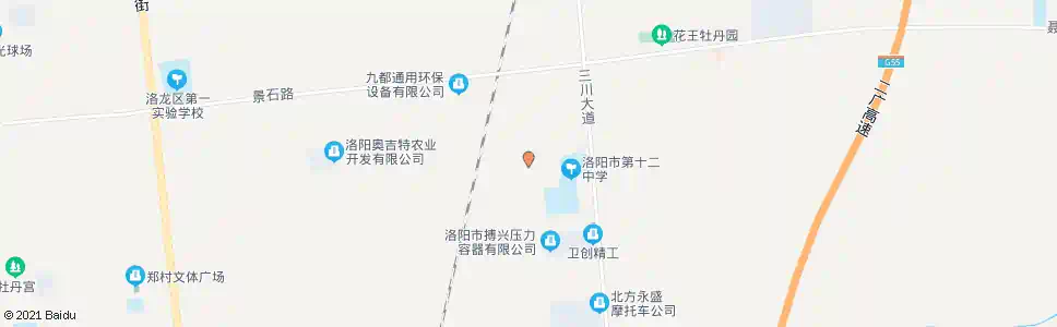 洛阳西高_公交站地图_洛阳公交_妙搜公交查询2025