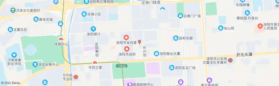洛阳政和路长兴街口_公交站地图_洛阳公交_妙搜公交查询2025